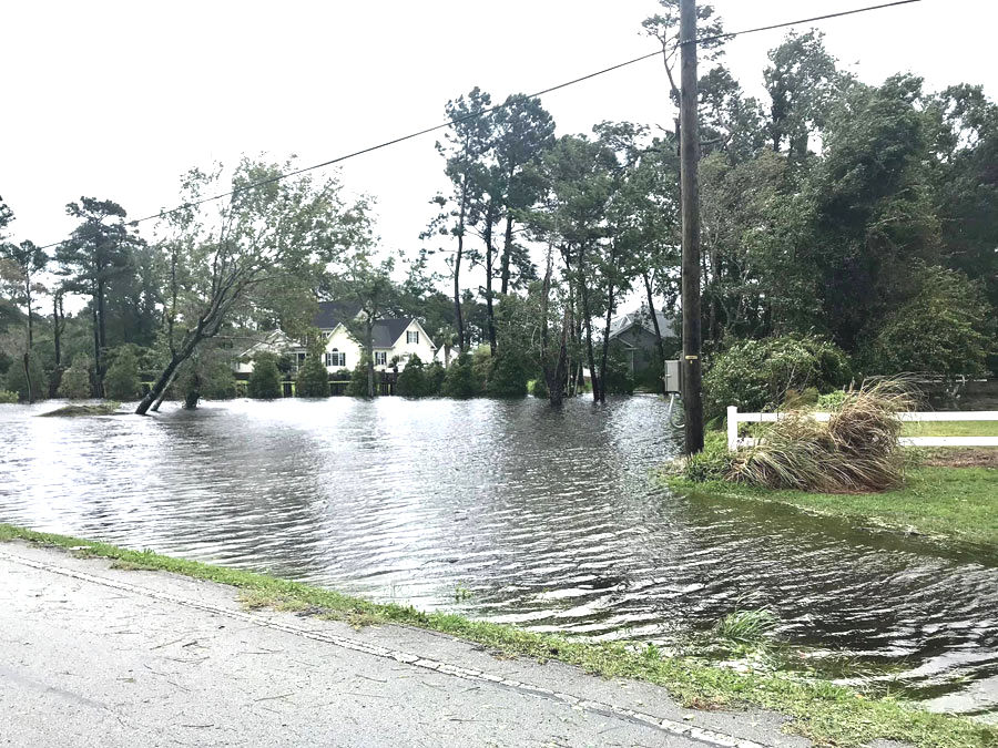 CIty reports localized flooding; little damage